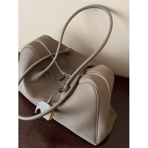 真皮大容量托特包包女式2026新款輕奢小衆高級感通勤單肩波士頓包