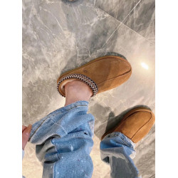 防水羊毛拖鞋2026新款羊皮毛一體厚底雪地靴包頭半拖防滑外穿拖鞋