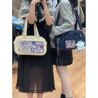 AORDA 外出製服小食量痛包日常單肩斜背娃包二次元追星手提吧唧包