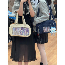 AORDA 外出製服小食量痛包日常單肩斜背娃包二次元追星手提吧唧包