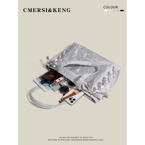 CMERSI&KENG原創動漫二次元少女絲帶痛包大食量單肩托特包大容量 CMERSI&KENG原創動漫二次元少女絲帶痛包大食量單肩托特包大容量