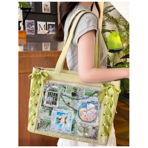 人魚陷落白楚年蘭波穀子紥板痛包單肩包大食量二次元學生通勤少女 人魚陷落白楚年蘭波穀子紥板痛包單肩包大食量二次元學生通勤少女