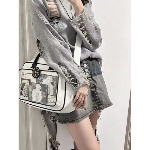 新款貓箱電腦包斜背單肩手提日常大容量吧唧痛包百搭外置痛層上課 新款貓箱電腦包斜背單肩手提日常大容量吧唧痛包百搭外置痛層上課