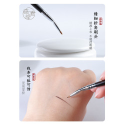 畫春堂化妝刷H039細節折角眼線刷臥蠶點痣刷下至彎頭眼影刷遮瑕刷