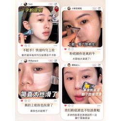 日本底妝三件套粉底刷底液調色板棒化妝刷不吃粉化妝師美妝工具