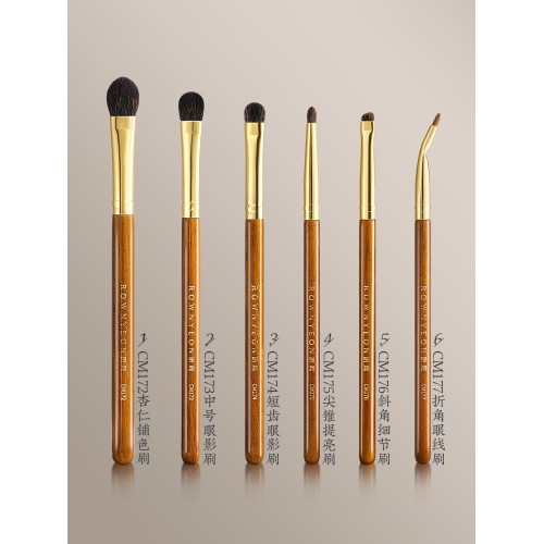 朗顔化妝刷赤漠CM172眼影套裝松鼠羊毛鋪色暈染提亮細節眼線臥蠶