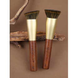 簡左J94仿生松鼠毛斜平頭大號粉餅刷散粉刷底妝粉底液軟毛化妝刷