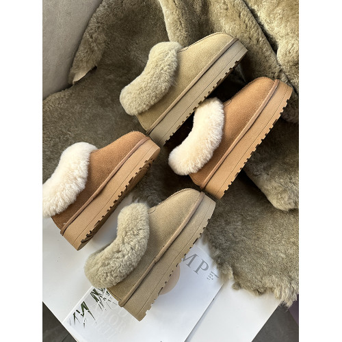 厚底雪地靴女冬季2025年新款羊皮毛一體加厚保暖塔茨特低幫短棉鞋 厚底雪地靴女冬季2025年新款羊皮毛一體加厚保暖塔茨特低幫短棉鞋