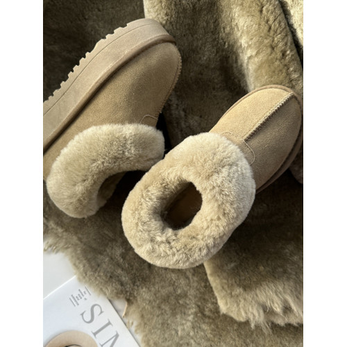 厚底雪地靴女冬季2025年新款羊皮毛一體加厚保暖塔茨特低幫短棉鞋 厚底雪地靴女冬季2025年新款羊皮毛一體加厚保暖塔茨特低幫短棉鞋