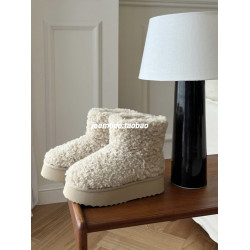 小池在首爾2025年冬季新款松糕底增高加絨保暖棉靴甜美休閒雪地靴