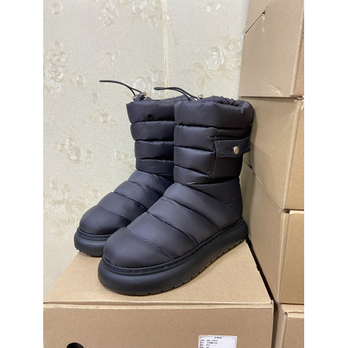 純元雪地靴 加絨加厚灰鵞絨保暖抗寒厚底增高女短靴棉靴冬靴