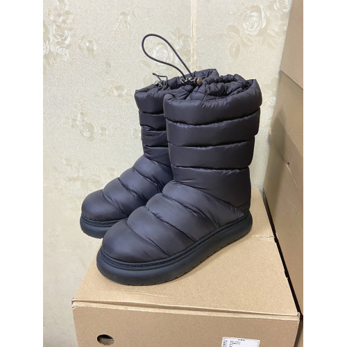 純元雪地靴 加絨加厚灰鵞絨保暖抗寒厚底增高女短靴棉靴冬靴