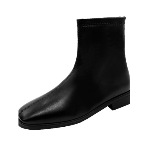 馬丁靴女短靴2025新款秋冬季百搭切爾西靴平底爆款瘦瘦靴韓版靴子