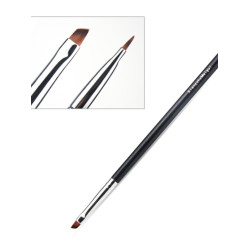 香捨玫瑰Z08眼線刷扁頭斜角刀鋒刷鐮刀眼線膏筆刷超細下至臥蠶刷