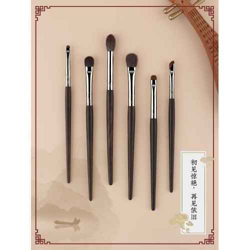 魅女郎紅顔眼影刷套裝軟毛鋪色暈染刷細節臥蠶刷眼線刷眼部化妝刷 魅女郎紅顔眼影刷套裝軟毛鋪色暈染刷細節臥蠶刷眼線刷眼部化妝刷