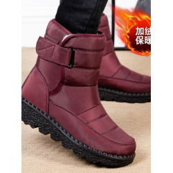 大碼雪地靴女36-43東北超厚棉靴女冬季加絨保暖厚底防水防滑女鞋