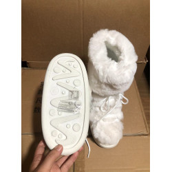 雪地靴女冬季2025新款保暖高筒棉靴毛毛加厚絨月亮靴滑雪鞋潮靴