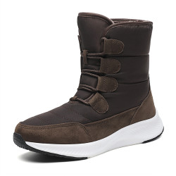 2026冬季新款哈爾濱雪地靴女防水防寒東北大棉鞋加絨加厚中筒棉靴
