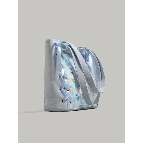 UR二次元卡通透明層痛包女2025新款潮大容量托特包百搭單肩腋下包 UR二次元卡通透明層痛包女2025新款潮大容量托特包百搭單肩腋下包