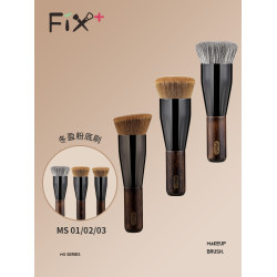 Fix+/菲絲加芬冬盈粉餅化妝刷定妝刷柔軟新纖維毛粉底刷柔軟親膚
