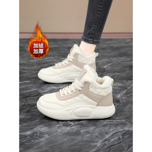 黑色雪地靴女款冬季2026新款加厚加絨保暖短靴久站不累腳休閒棉鞋