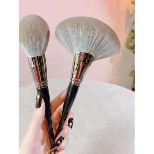 巨軟大號扇形餘粉刷超軟蜜粉定妝散粉刷腮紅高光乾粉刷傘型化妝刷