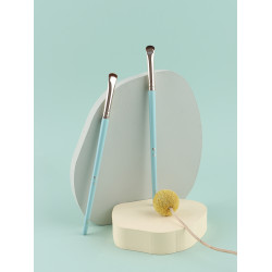 魅仔E05月牙形眼線刷眼瞼下至臥蠶刷半扇形刀鋒刷眼部細節化妝刷