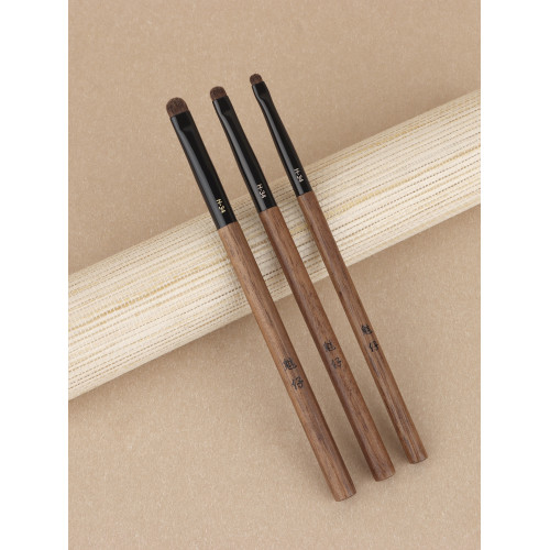 魅仔H34臥蠶刷小號扁頭眼部細節刷眼影刷眼線下至勾勒提亮化妝刷