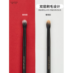 魅卡秀小號點彩刷遮瑕刷精準細節羊毛化妝刷高光暈染一支裝K54