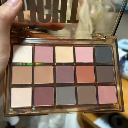 15色馬卡龍眼影盤多色cos玩妝珠光啞光大地色彩色舞台歐美彩妝盤