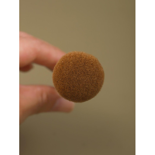 屋久杉WJ03老貨金狐毛大號圓頭粉底刷粉底液刷不吃粉初學者仙寶蘭