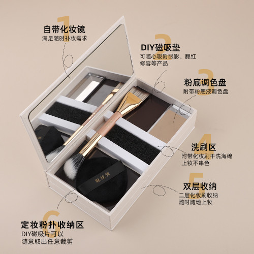 魅絲秀升級款可攜式化妝刷套刷小套眼影刷mini套裝全旅行神器第二代 魅絲秀升級款可攜式化妝刷套刷小套眼影刷mini套裝全旅行神器第二代