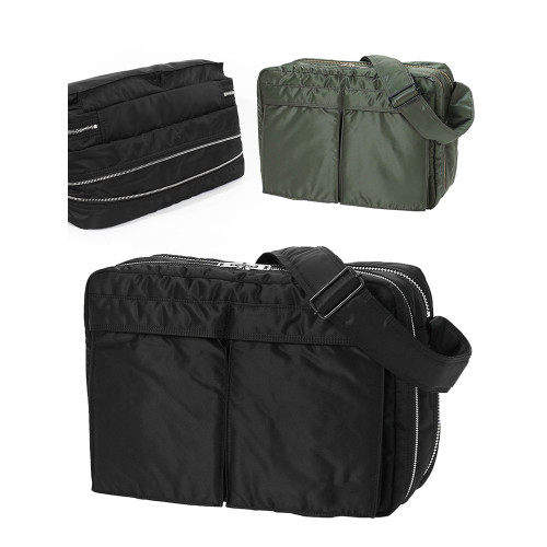 日系經典~TANKER大號尼龍通勤辦公單肩斜後後背包休閒郵差大包電腦包 日系經典~TANKER大號尼龍通勤辦公單肩斜後後背包休閒郵差大包電腦包