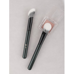 魅仔Y36指腹點彩刷羊毛斜坡腮紅刷一支裝曬紅女動物毛滄州化妝刷