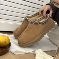 2025冬季新款平底民族風雪地靴加絨包頭厚底皮毛保暖編織情侶棉鞋