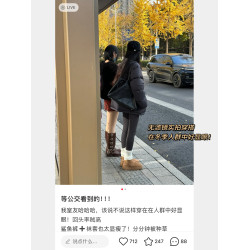 [與格] 內增高~桑坡真皮羊毛雪地靴女厚底加絨冬季短靴東北棉靴