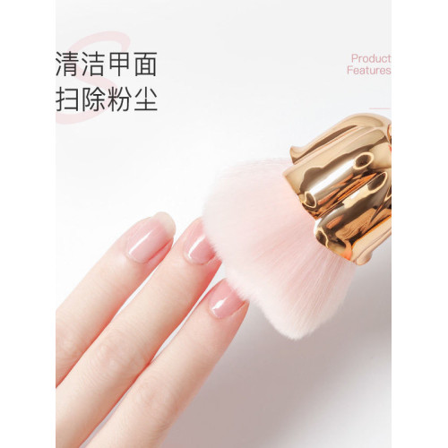 玫瑰花化妝刷大號散粉刷蜜粉粉餅定妝刷腮紅刷美妝彩妝單支新款刷