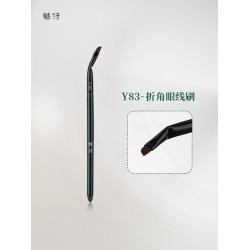 魅仔Y83折角眼線刷下至刷極細超薄刀鋒刷畫臥蠶內眼線細節化妝刷