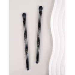 小胖丁k122雙頭下眼影刷小號細節眼部刷眼尾臥蠶鋪色動物羊毛套裝