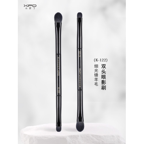 小胖丁k122雙頭下眼影刷小號細節眼部刷眼尾臥蠶鋪色動物羊毛套裝