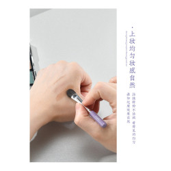 可攜式化妝刷 眼影刷散粉刷腮紅刷超短柄 迷你mini一支暈染刷羊毛刷