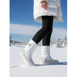 加厚雪地靴女防水防滑保暖冬季戶外棉鞋女保暖鞋高筒棉靴滑雪靴