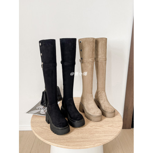 內增高11cm過膝長筒靴女高跟小個子瘦瘦靴2025新款冬羊糕毛過膝靴 內增高11cm過膝長筒靴女高跟小個子瘦瘦靴2025新款冬羊糕毛過膝靴