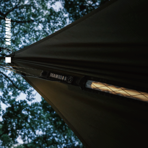 HARDMADE 原創風格露營天幕帳篷X-Pac戶外機能led燈帶氛圍燈