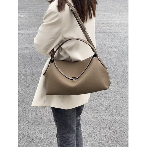 香港fon&ck小衆2025款斜背手提包百搭時尚大容量高級單肩包通勤包