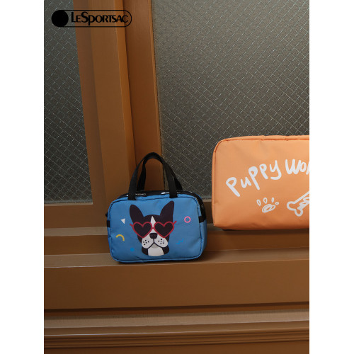 LeSportsac樂播詩新款TRENDY系列可愛拉鍊收納零錢手拎包手拿包