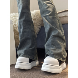 14cm隱形內增高帆布鞋女超高跟2025春季新款透氣超輕厚底小個子潮