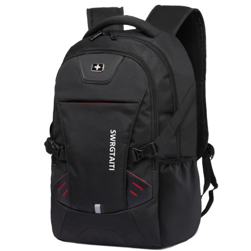 瑞士軍戈雙肩包男士後後背包韓版大高中學生書包男時尚電腦包青年後後背包 瑞士軍戈雙肩包男士後後背包韓版大高中學生書包男時尚電腦包青年後後背包