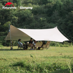 Naturehike挪客冰河雲霄超大黑膠天幕帳篷露營野營防雨防曬遮陽棚