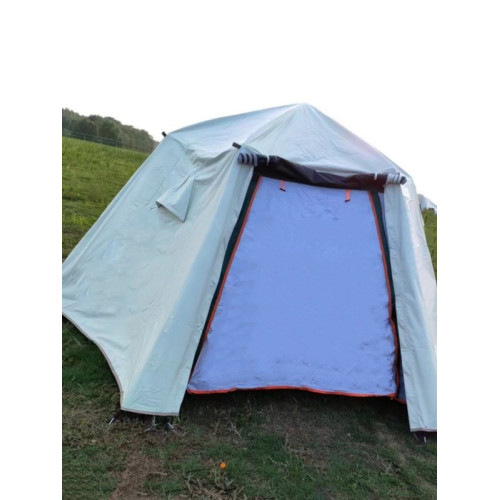 黑膠六角帳篷防雨罩防曬遮陽遮光保暖防風篷布野營沙灘釣魚帳篷套